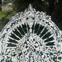 BENCH 59 PEACOCK